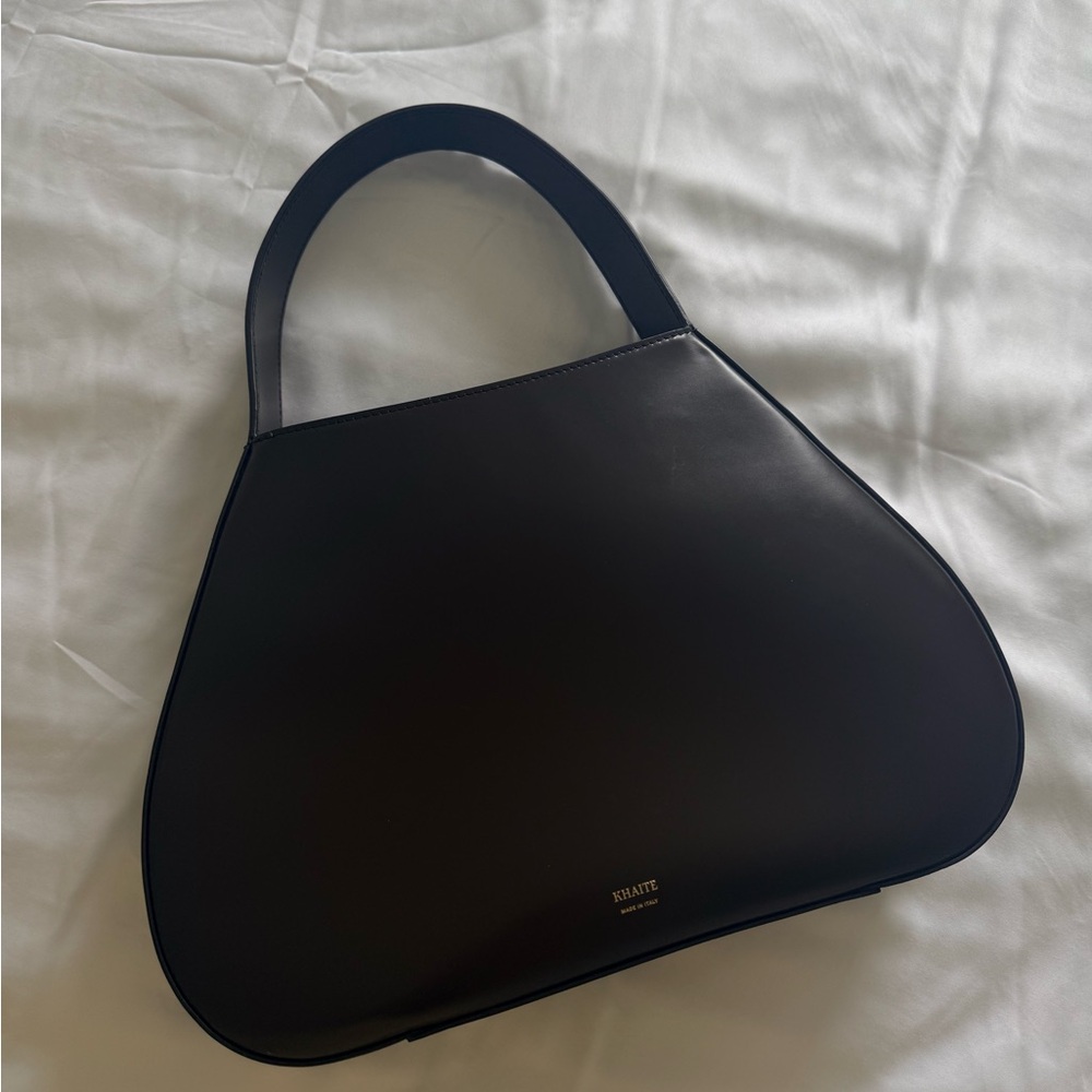 KHAITE Small Ada Hobo Bag in Dark Brown - Picture 3 of 10